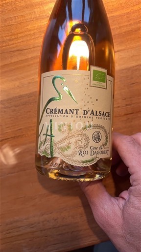 Alsace Crémant d'Alsace Cave du Roi Dagobert Không niên vụ