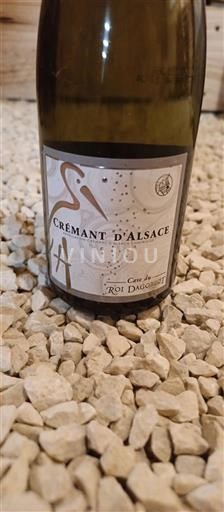 Alsace Crémant d'Alsace Cave du Roi Dagobert Icke årgångsbetecknad
