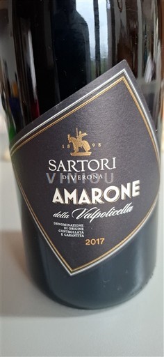 Veneto Amarone della Valpolicella Sartori di Verona 2017