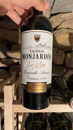Navarra Castillo de Monjardín Los Altos Tempranillo Selección Crianza 2019