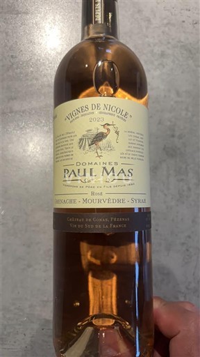 Languedoc a Roussillon Pays d'Oc Domaine S Paul Mas Vignes de Nicole 2023