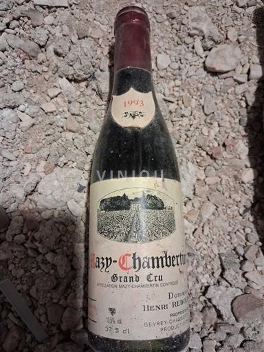 Borgoña Mazis-Chambertin Grand Cru Domaine Henri Rebourseau 1993