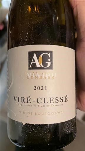 Bourgogne Viré-clessé Alexis Gondard 2021