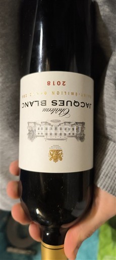 Bordeaux Château Jacques Blanc 2018