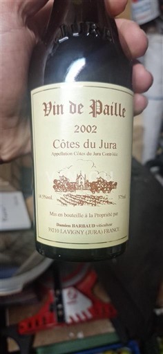 Jura Côtes-du-jura Domaine Badoz Vin de Paille 2002