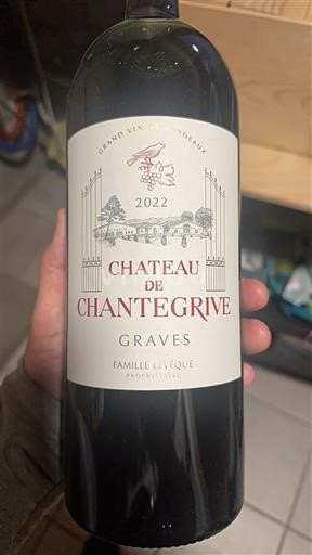 Bordeaux Graves Château Chantegrive 2022