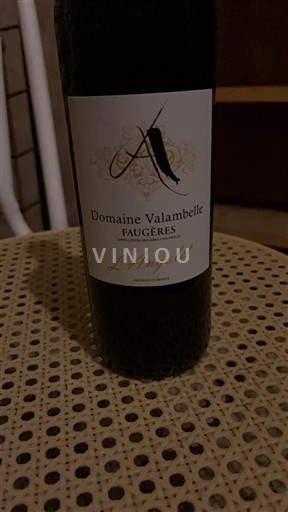 Linguadoca Faugères Domaine Valambelle L'Angolet 2019