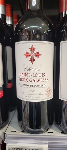 Bordeaux Lalande-de-Pomerol Château Saint-Louis Vieux Galvesse 2024