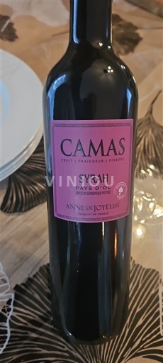 Languedoc và Roussillon Vùng đất Oc Anne de Joyeuse Camas Syrah Không niên vụ