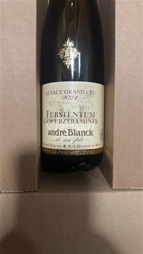 Alsace Alsace Grand Cru Grand Cru André Blanck Fürstentum Gewurztraminer 2021