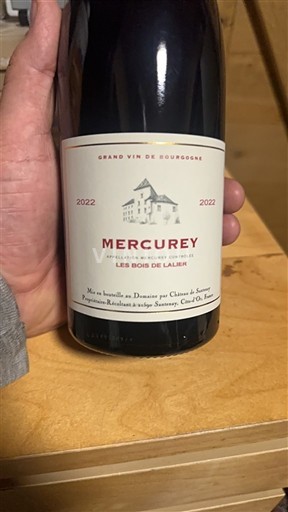 Borgoña Mercurey Domaine Clos de la Sauge Les Bois de Lalier 2022