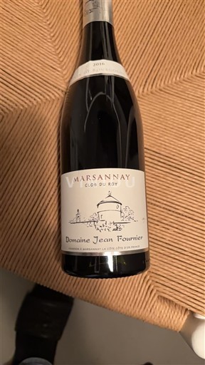 Bourgogne Marsannay Domaine Jean Fournier Clos du Roy 2016
