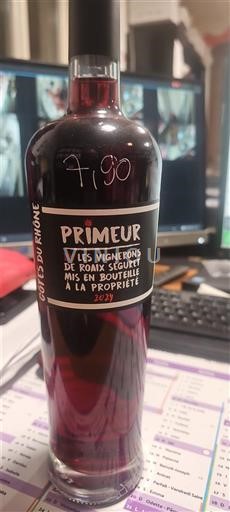 Rhônen laakso Côtes-du-rhône Les Vignerons de Roaix Séguret Primeur 2024