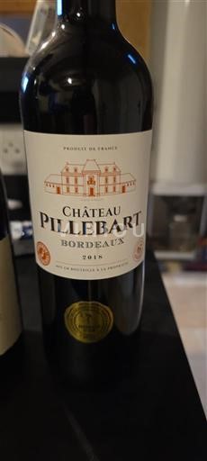 Bordeaux Château Pillebart 2015