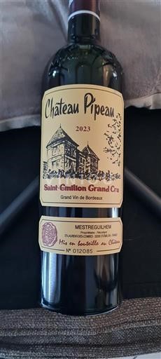 Burdeos Saint-Émilion Gran Cru Château Pipeau 2023