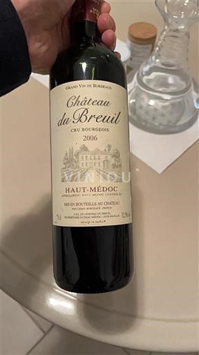 Bordeaux Haut-Médoc Cru Bourgeois Château Breuil 2006