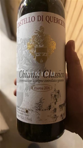 Tuscany Chianti Classico Castello di Querceto Riserva 2006