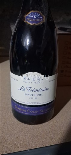 Burgundia Nespecificat Maison Colin Seguin Le Téméraire 2018