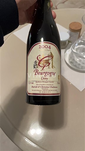 Bourgogne Bourgogne Chitry Patrick & Christine Chéron 2004