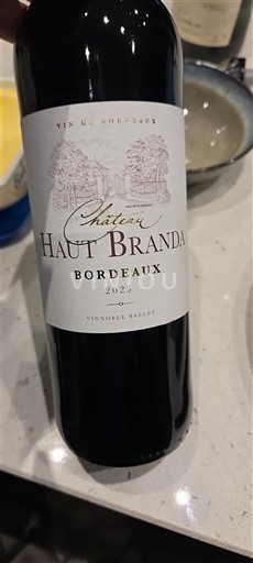 Bordeaux Château Haut Branda 2023