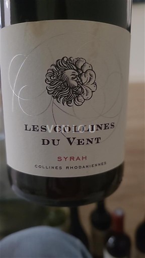 Alpy a Rhonské oblasti Rhodanské pahorkatiny Les Collines du Vent Syrah 2021