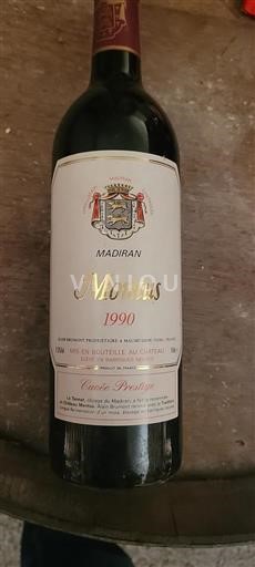 Südwestfrankreich Madiran Château Montus Prestige 1990