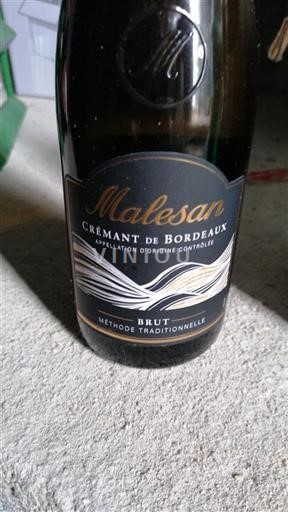 Bordeaux Crémant de Bordeaux Malesan Niet-geïntegreerd