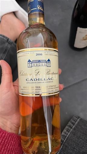 Bordeaux Cadillac Château La Bertrande 2006