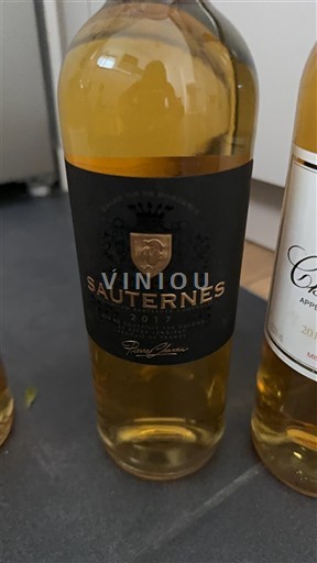 Bordeaux Sauternes Pierre chanau 2017