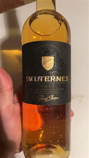 Bordeaux Sauternes Pierre chanau 2017
