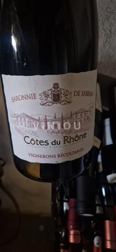 Valle del Ródano Côtes del Ródano Baronnie de Sabran Sin añada