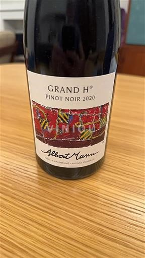 Alsace Pinot noir Albert Mann Grand H 2020