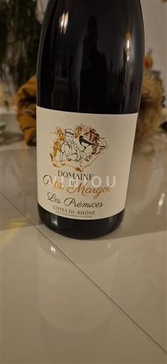 Wines Rouge sec Les Prémices Domaine Petit Margot Non millésimé France Rhône Valley Côtes-du-Rhône AOC