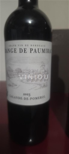 Burdeos Lalande-de-Pomerol Grange de Paumirac 2023