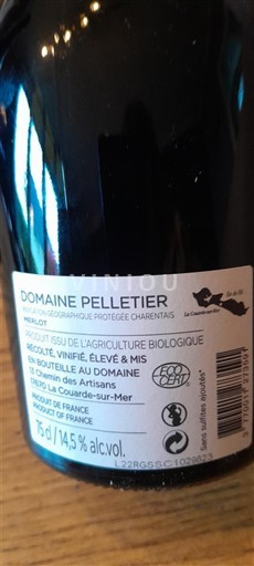 Akitenija i Šarant Šarente Domaine Pelletier Non Millésimé