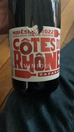 Údolí Rhôny Côtes-du-Rhône Taparas 2022
