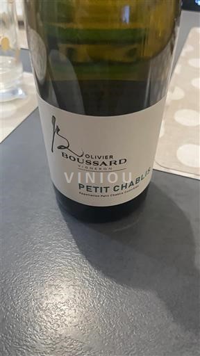 Bourgogne Petit-chablis Olivier Boussard Không niên vụ