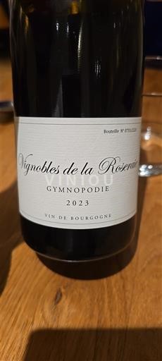 Burgundsko Vignobles de la Roseraie Gymnopodie 2023