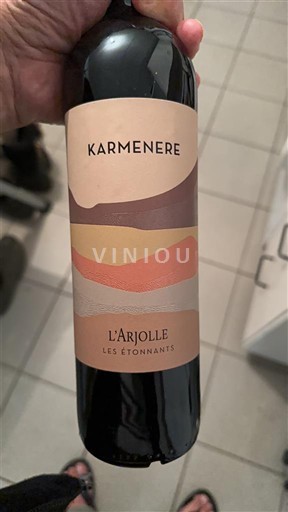 Languedoc-Roussillon Côtes de Thongue L'Arjolle Karmenere Les Étonnants 2023
