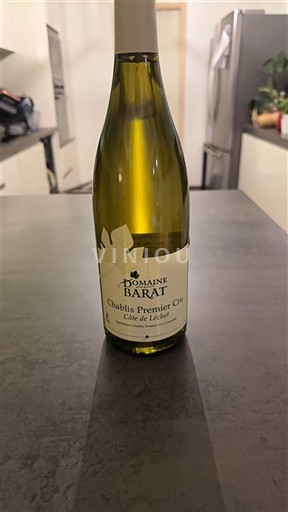 Borgoña Chablis Premier Cru Domaine Barat Côte de Léchet 2020