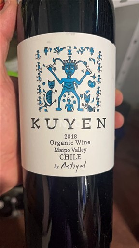 Vina Rouge sec Kuyen Antiyal 2018 Cile Dolina Maipo Maipo Alto