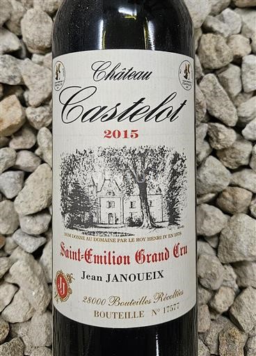Bordeaux Saint-Émilion Grand Cru Grand Cru Château Castélot 2015