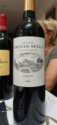 Bordeaux Margaux Grand Cru Château Rauzan-Ségla 2015