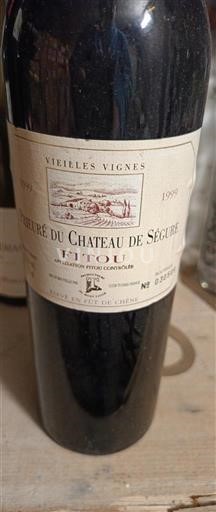 Languedoc Fitou Château Cure du de Ségure Vieilles Vignes 1999