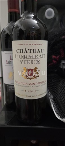Bordeaux Puisseguin-saint-émilion Château L'Ormeau Vieux Không niên vụ