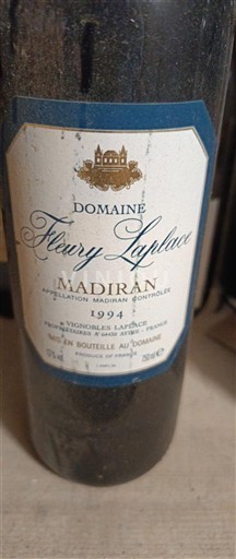 Sydvestfrankrig Madiran Domaine Fleury Laplace 1994