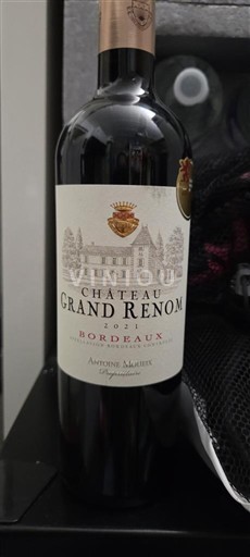 Bordeaux Château Grand Renom 2021