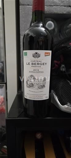 Bordeaux Château Le Bergey Prestige 2019