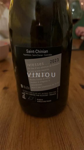 Languedoc Saint-Chinian Domaine Modat Ivresses 2023