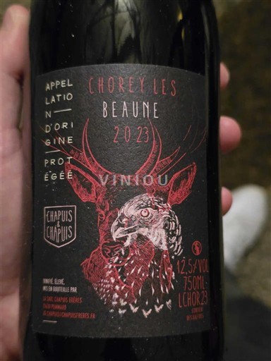Bourgogne Chorey-lès-beaune Chapuis & Chapuis 2023